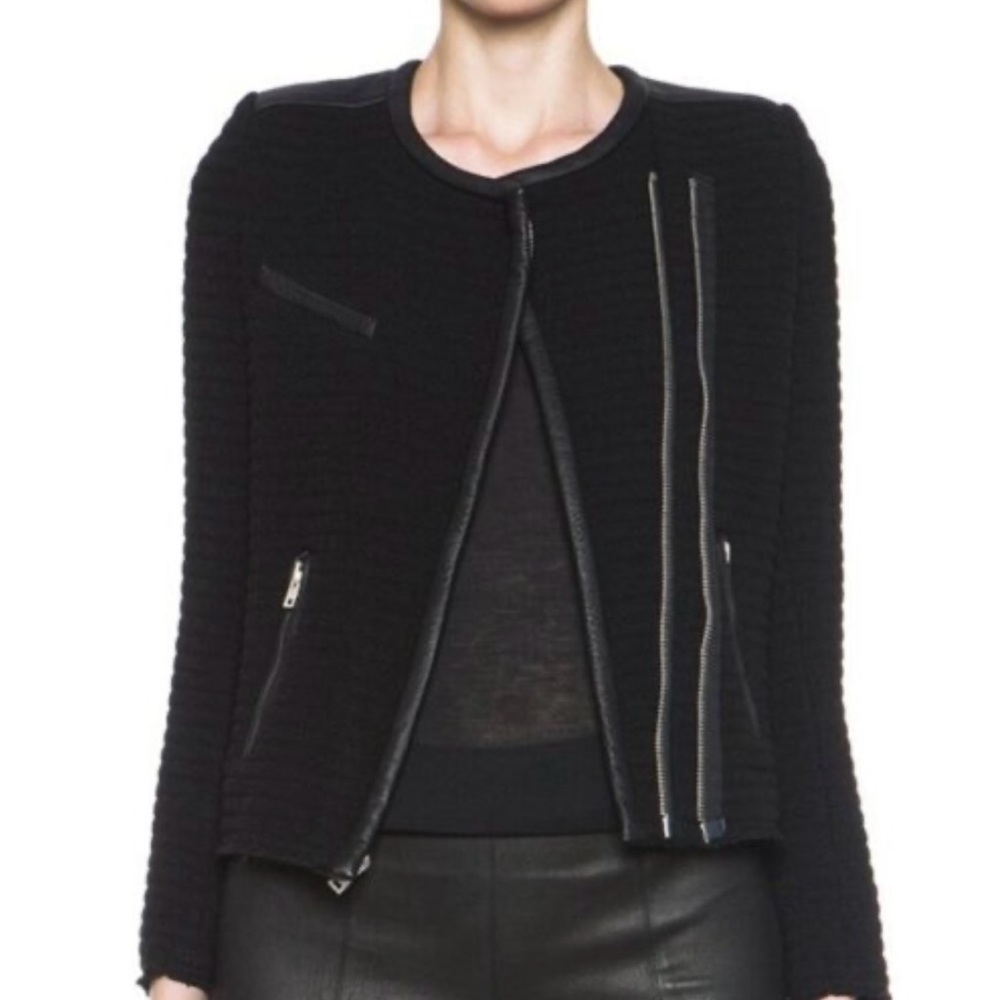 IRO maiden noir jacket size 38